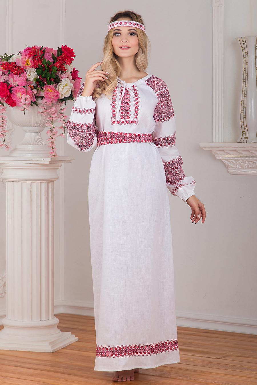 A playful frame from Women in Slavic costumes — online in Bandar Lampung